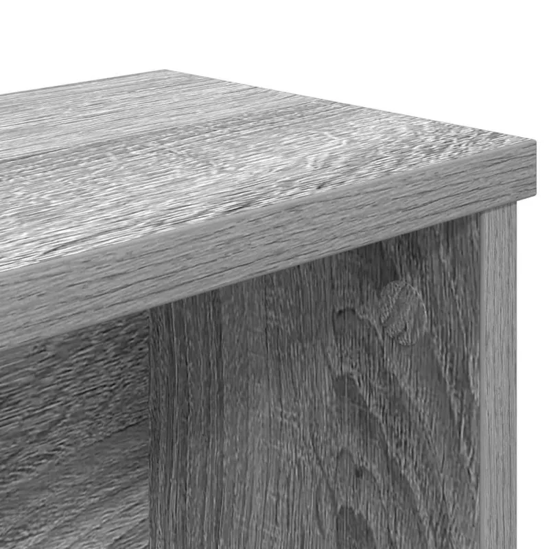 Virtuvės lentyna, sukraunama, pilkas, 60x15x16cm, mediena