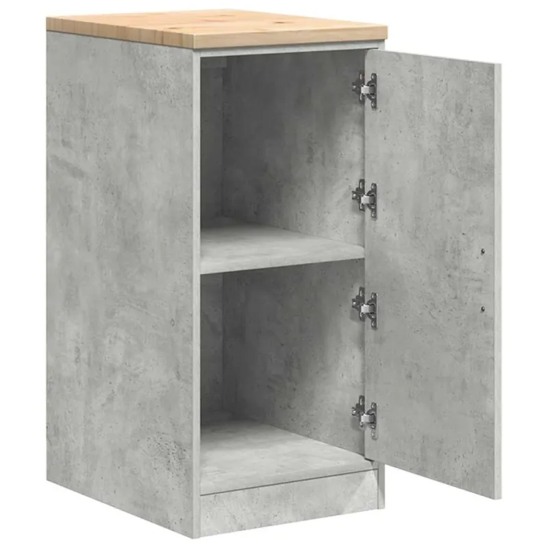 Garažo spinta, 40x51x85 cm, pušies medienos masyvas