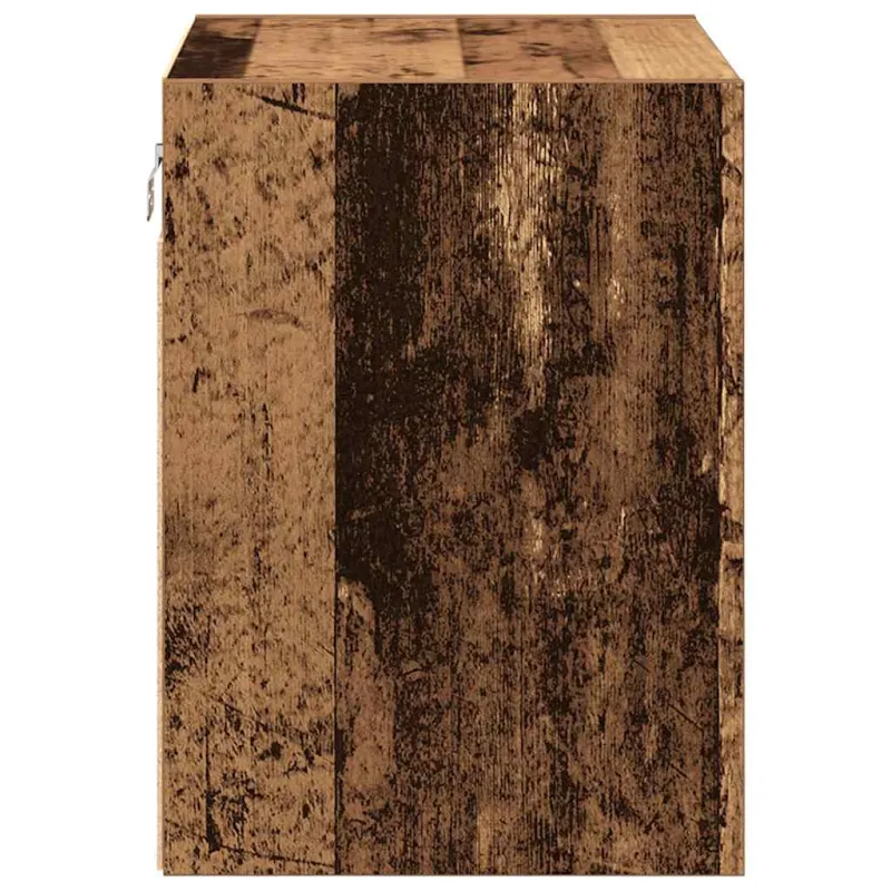 garažo sieninė spinta Senos medienos inžinerijos mediena