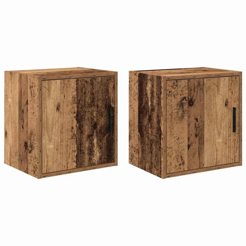 sieninės garažo spintos, 2vnt., sena mediena, mediena