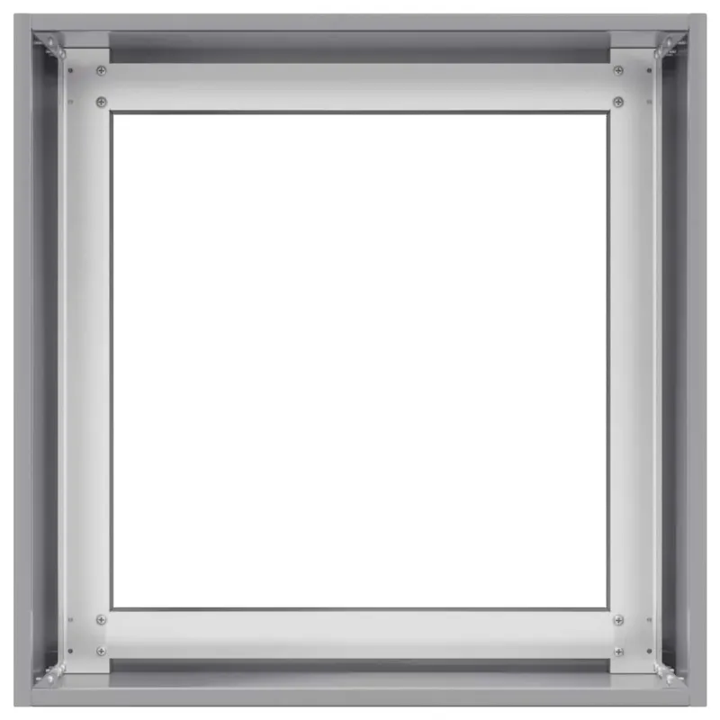 Lovelis, 40x40x40cm, galvanizuotas plienas