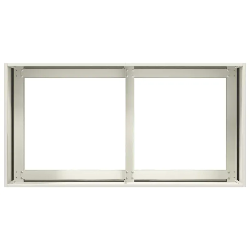 Lovelis, baltos spalvos, 80x40x40cm, šaltai valcuotas plienas