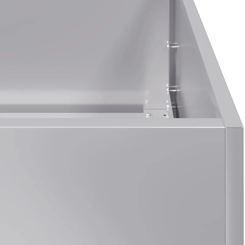 Lovelis, 120x40x40cm, galvanizuotas plienas