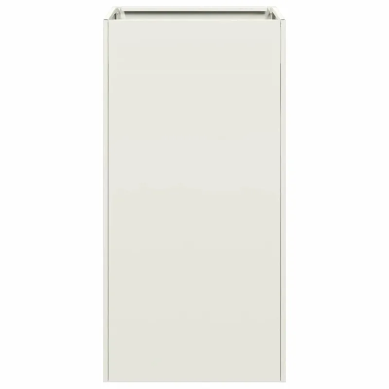 Lovelis, baltos spalvos, 40x40x80cm, šaltai valcuotas plienas