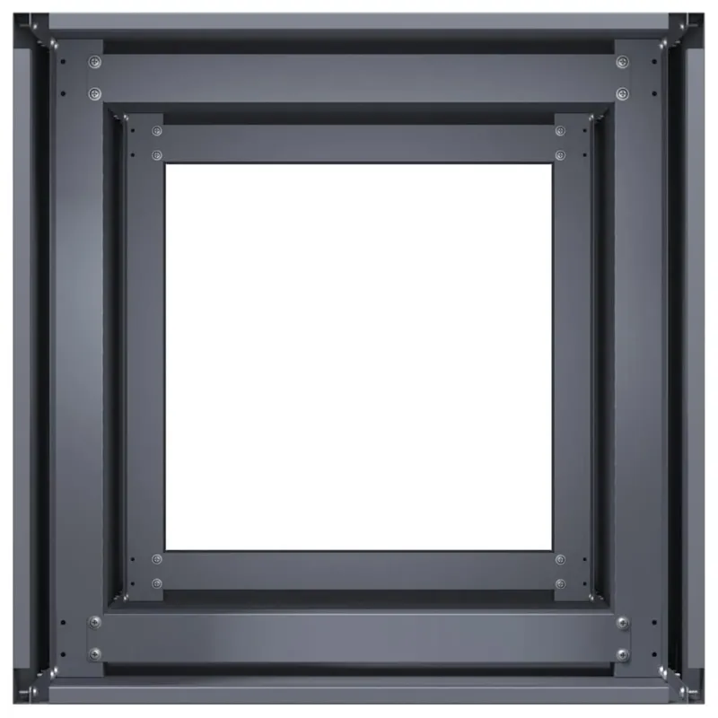 Lovelis, antracito, 40x40x80cm, šaltai valcuotas plienas
