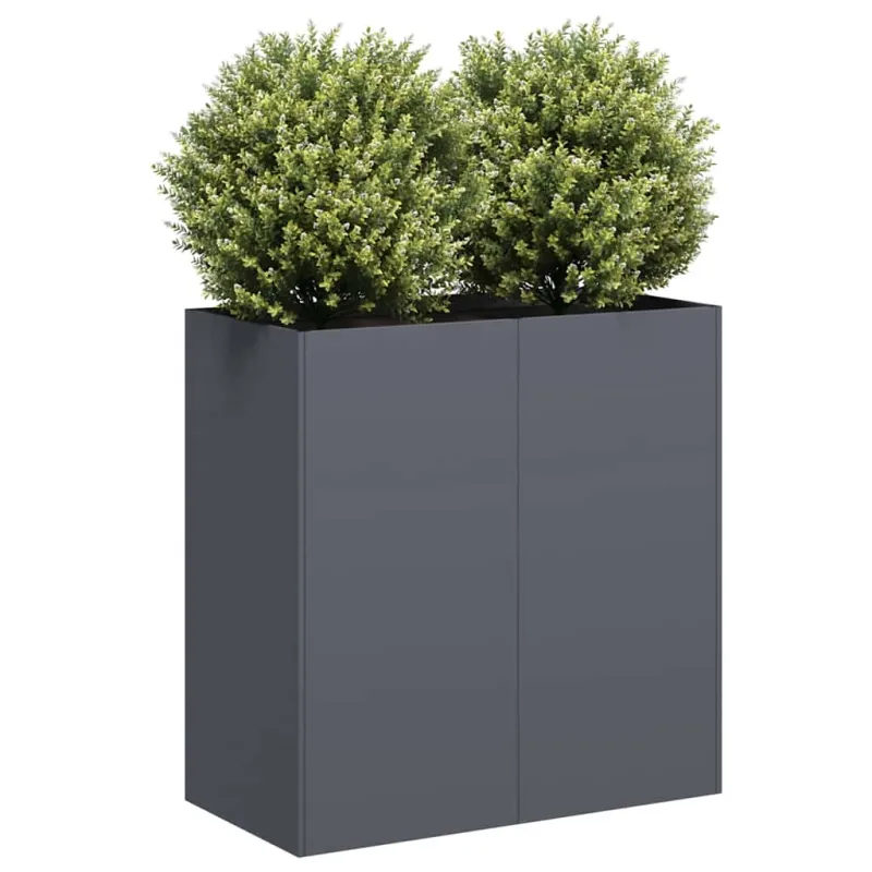 Lovelis, antracito, 80x40x80cm, šaltai valcuotas plienas