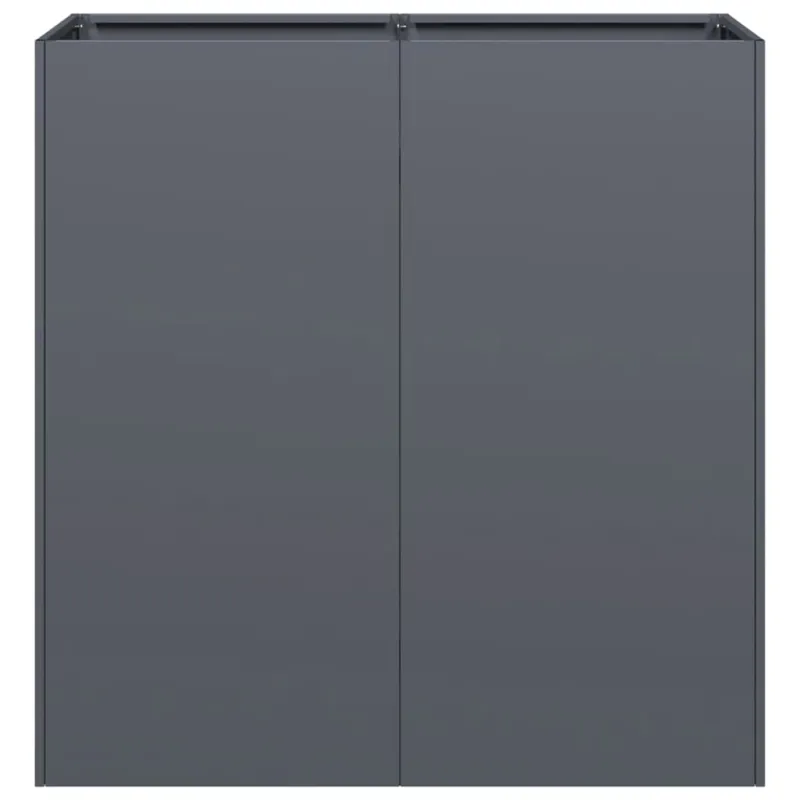 Lovelis, antracito, 80x40x80cm, šaltai valcuotas plienas
