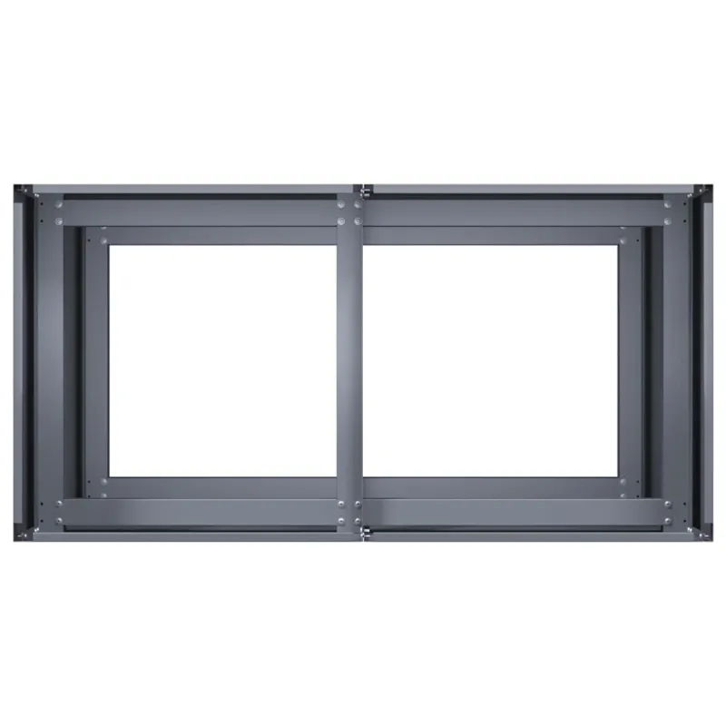 Lovelis, antracito, 80x40x80cm, šaltai valcuotas plienas