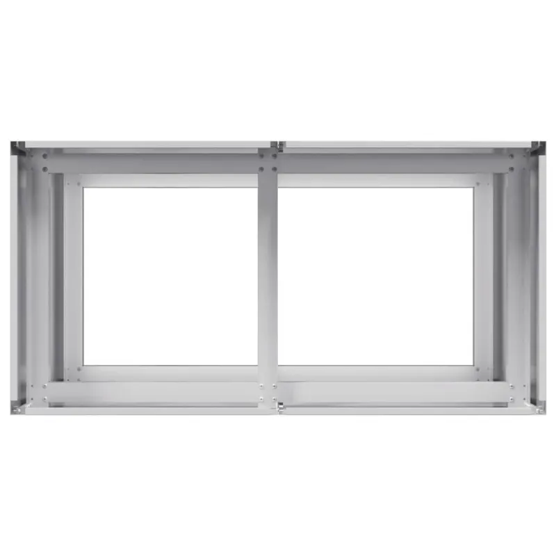 Lovelis, 80x40x80cm, galvanizuotas plienas