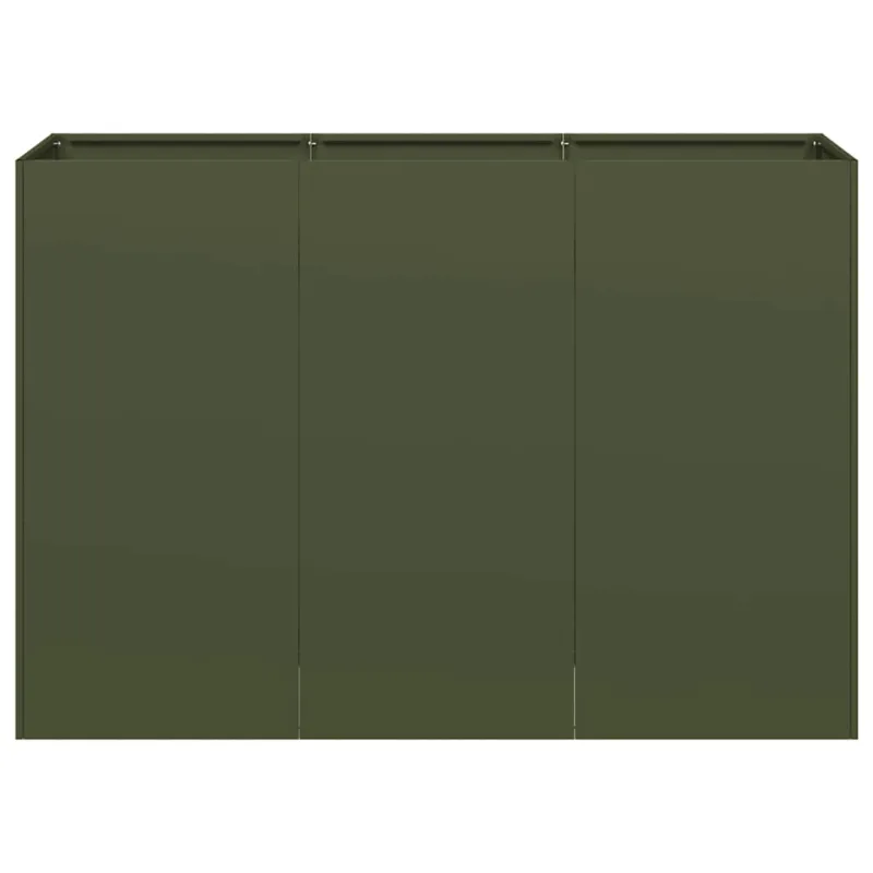 Lovelis, alyvuogių žalias, 120x40x80cm šaltai valcuotas plienas