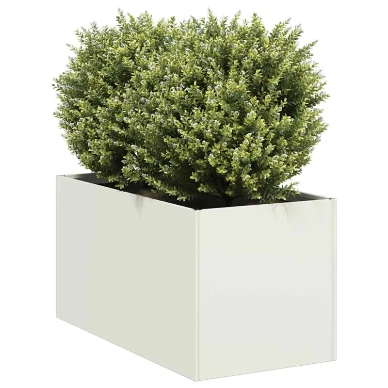 Lovelis, baltos spalvos, 40x80x40cm, šaltai valcuotas plienas