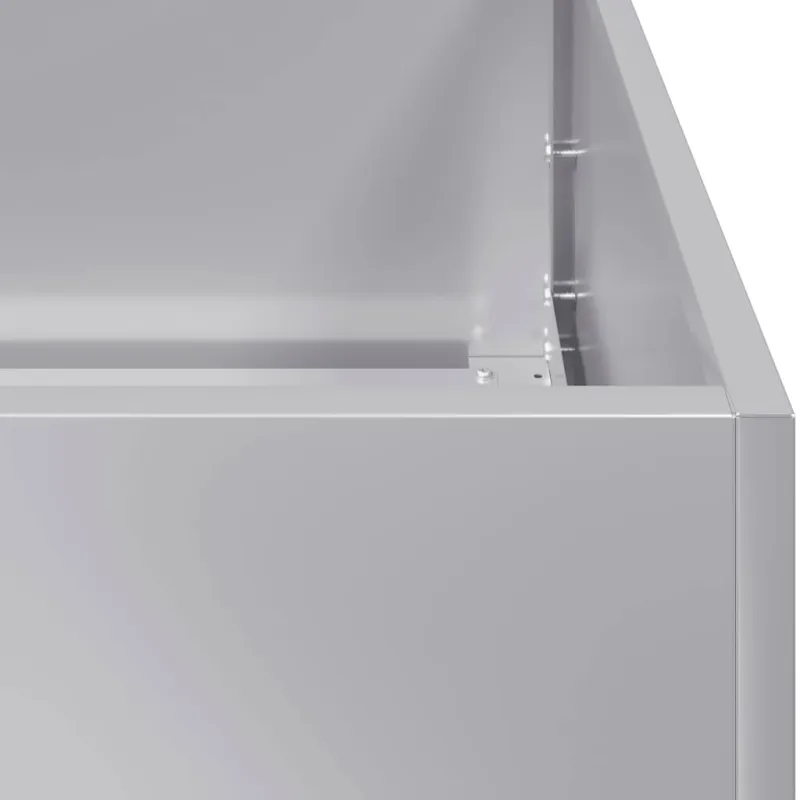 Lovelis, 200x80x40cm, galvanizuotas plienas