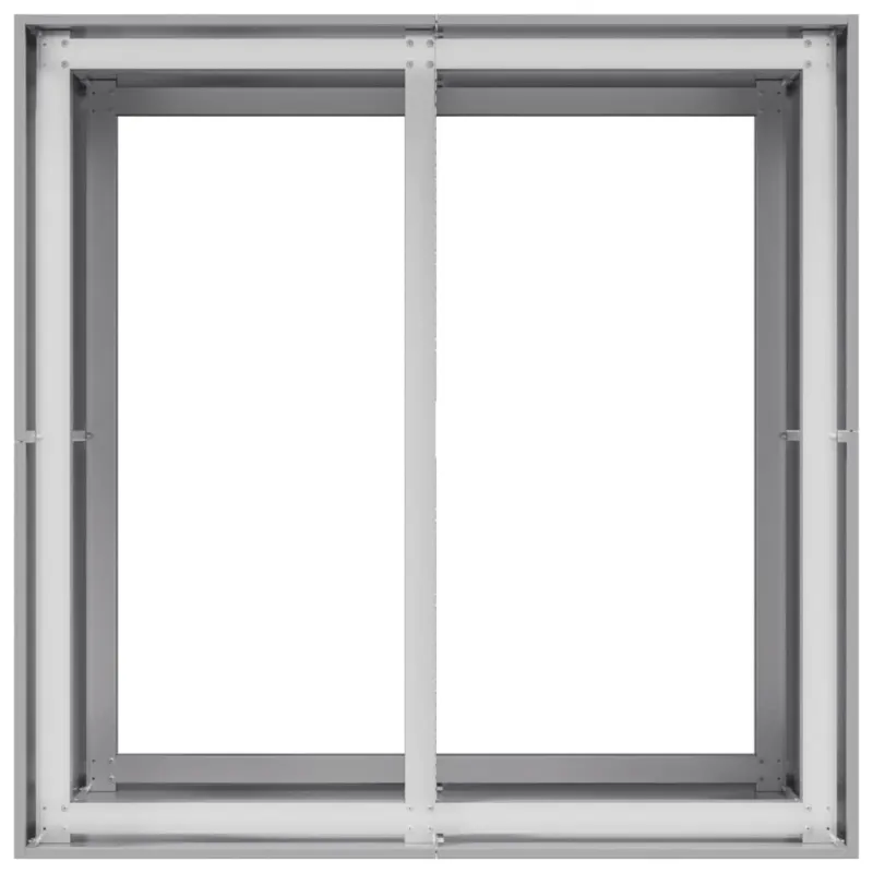 Lovelis, 80x80x80cm, galvanizuotas plienas