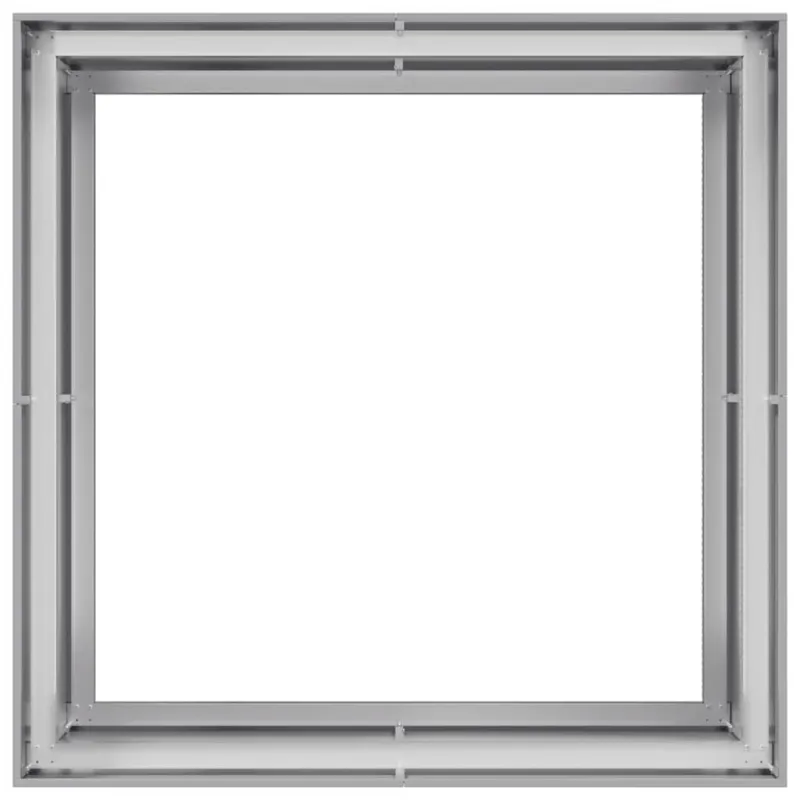 Lovelis, 100x100x80cm, galvanizuotas plienas