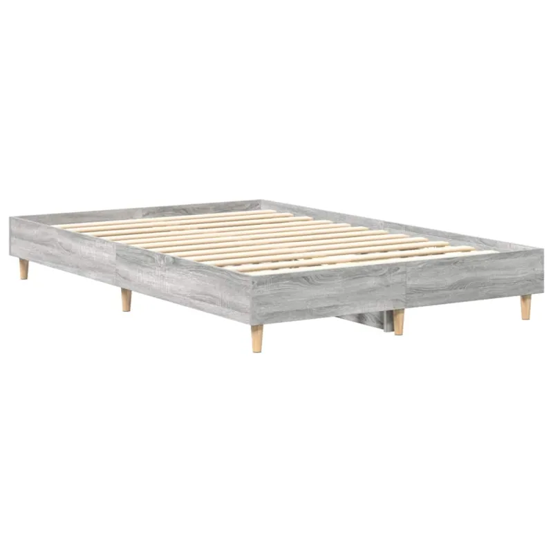 lovos rėmas be čiužinio pilka 120x200 cm inžinerinė mediena