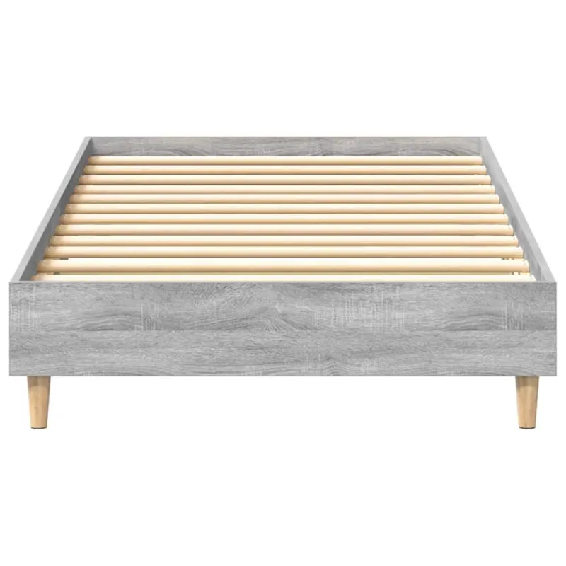 lovos rėmas be čiužinio pilka 100x200 cm inžinerinė mediena