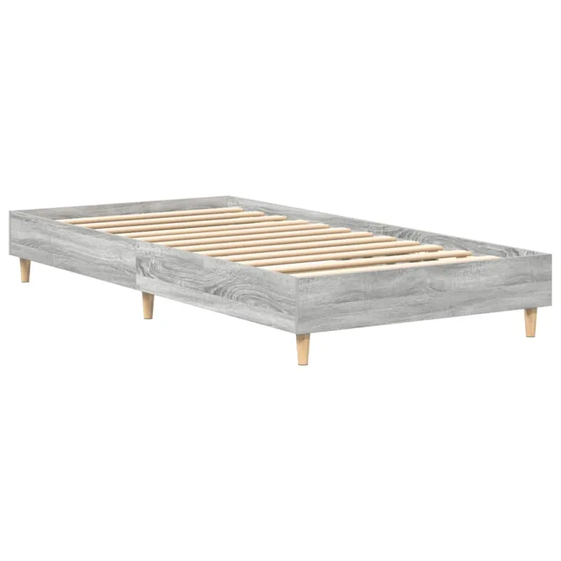 Lovos rėmas Pilkas Sonoma 203 x 93 x 25 cm Apdirbta mediena