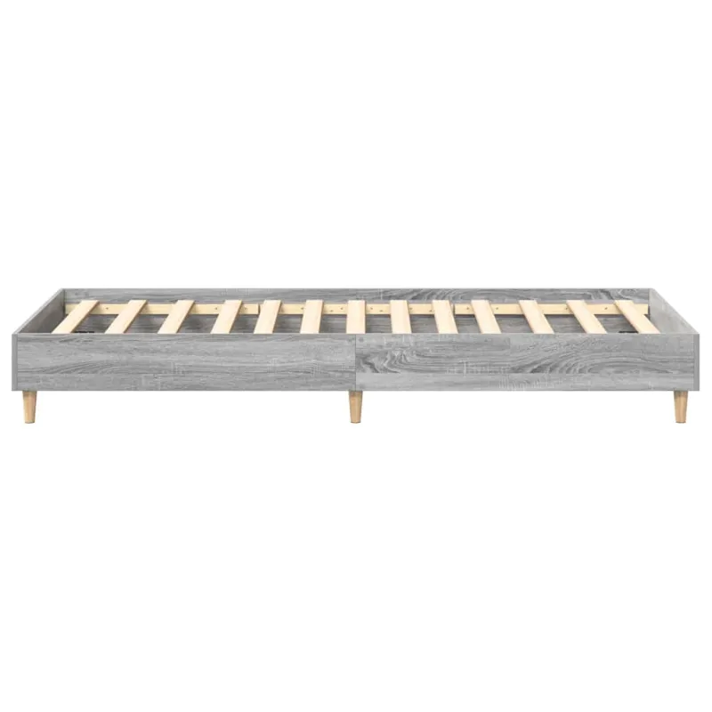 Lovos rėmas Pilkas Sonoma 203 x 93 x 25 cm Apdirbta mediena
