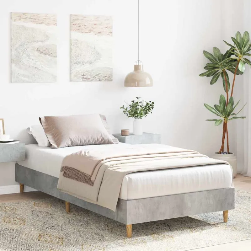 lovos rėmas be čiužinio 75x190 cm inžinerinė mediena