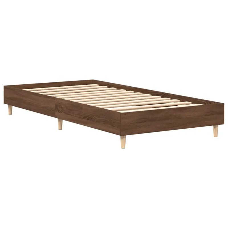 Lovos rėmas Be Čiužinio 75x190 cm Inžinerinė mediena