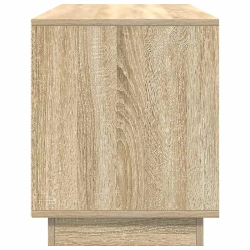 TV spintelė su LED lemputėmis, ąžuolo spalvos, 100x41x50 cm