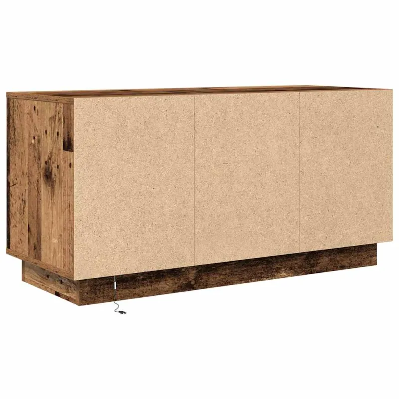 Televizoriaus spintelė su LED, medienos, 100x41x50 cm
