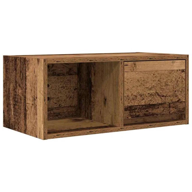 Televizoriaus spintelės, 2vnt., medienos, 60x31x25,5cm, mediena