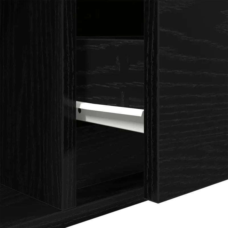 Televizoriaus spintelės, 2vnt., 80x31x25,5 cm, mediena