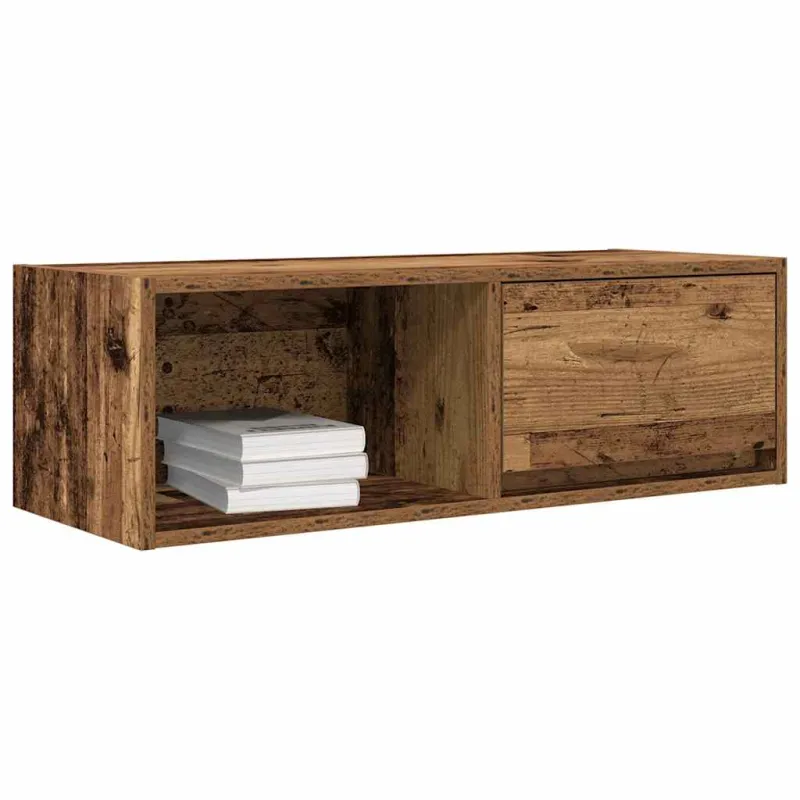 Televizoriaus spintelės, 2vnt., medienos, 80x31x25,5cm, mediena