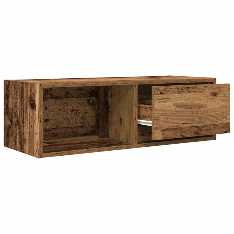 Televizoriaus spintelės, 2vnt., medienos, 80x31x25,5cm, mediena
