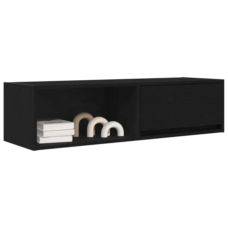 Televizoriaus spintelės, 2vnt., 100x31x25,5 cm, mediena