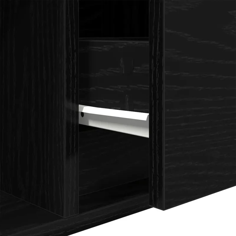 Televizoriaus spintelės, 2vnt., 100x31x25,5 cm, mediena