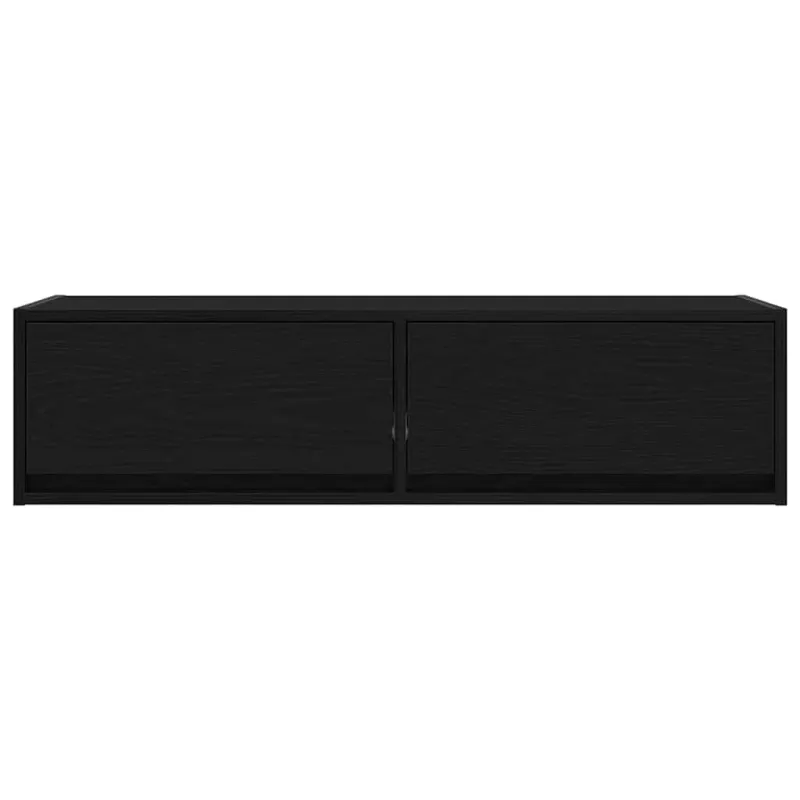 Televizoriaus spintelė juoda ąžuolo 100 x 31 x 25,5 cm