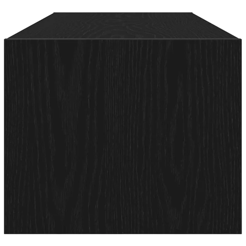 Televizoriaus spintelė juoda ąžuolo 100 x 31 x 25,5 cm