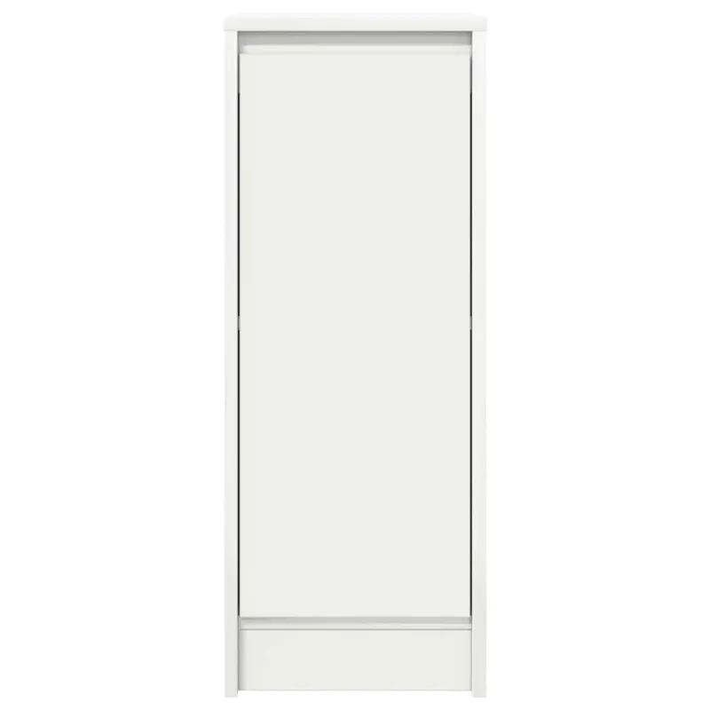 Šoninė spintelė, baltos spalvos, 29,5x34x76cm, apdirbta mediena