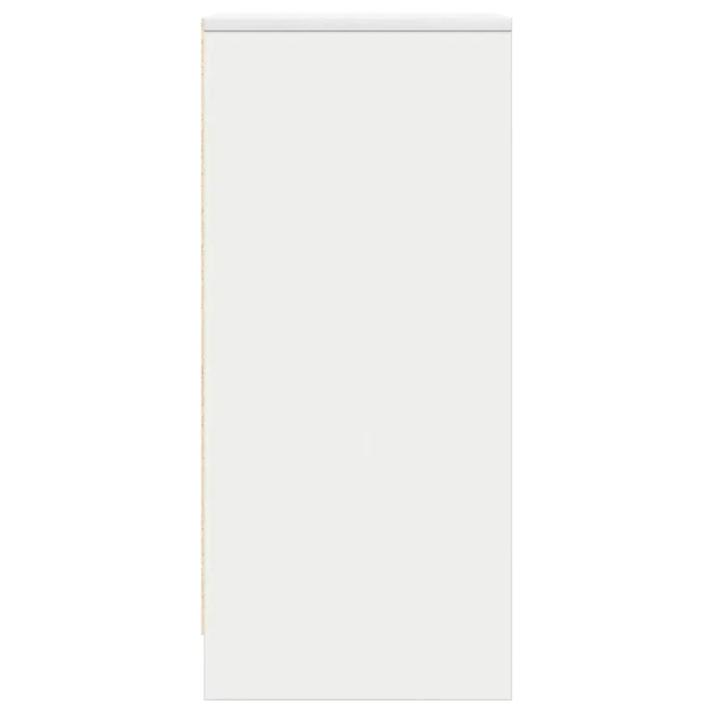 Šoninė spintelė, baltos spalvos, 29,5x34x76cm, apdirbta mediena
