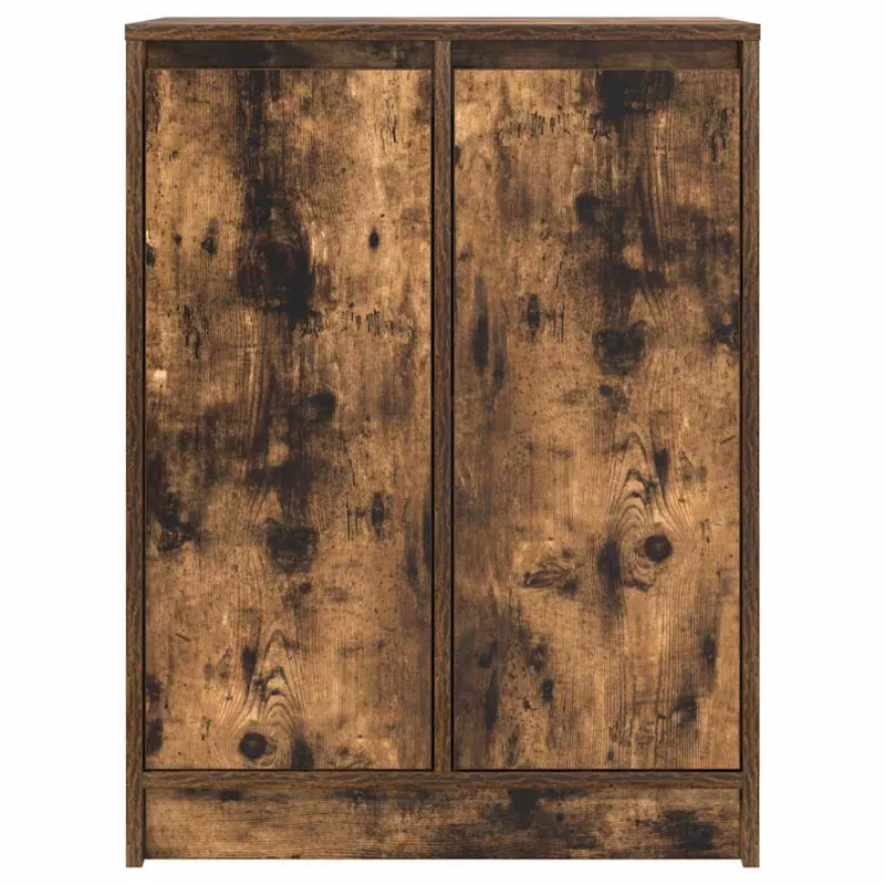 Šoninė spintelė, dūminio ąžuolo, 57x34x76 cm, apdirbta mediena