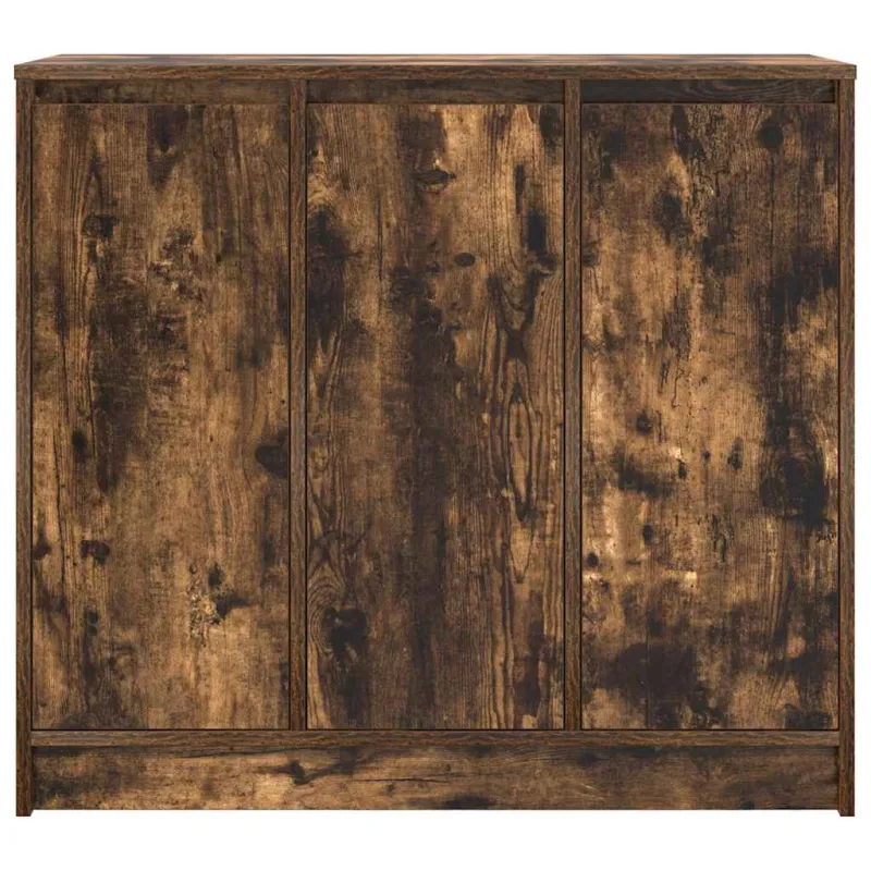 Šoninė spintelė, dūminio ąžuolo, 85x34x76 cm, apdirbta mediena