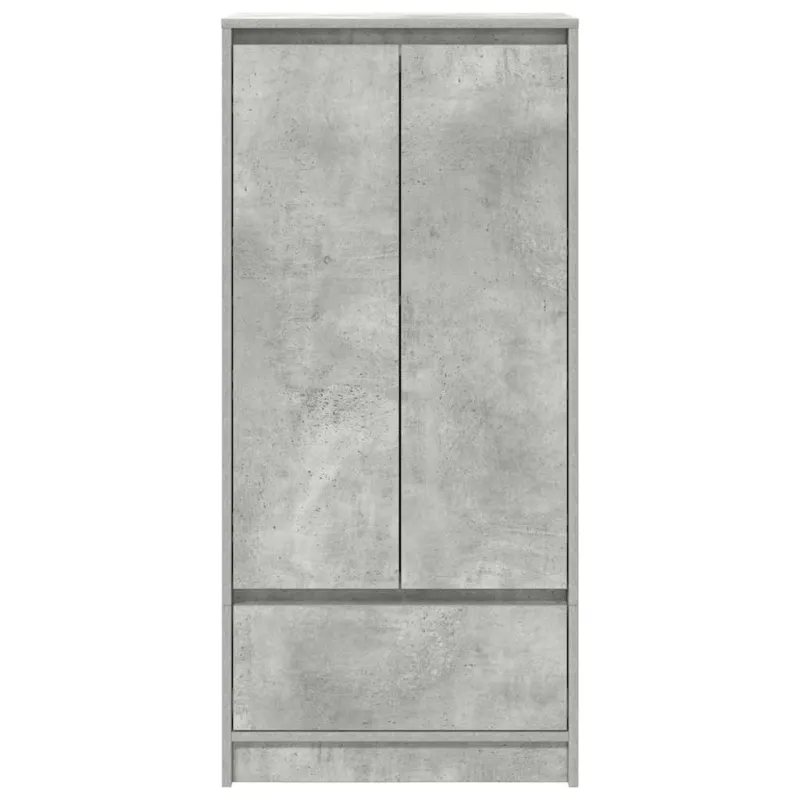 TV spintelė su stalčiumi, betono pilka 55,5x34x119,5 cm mediena