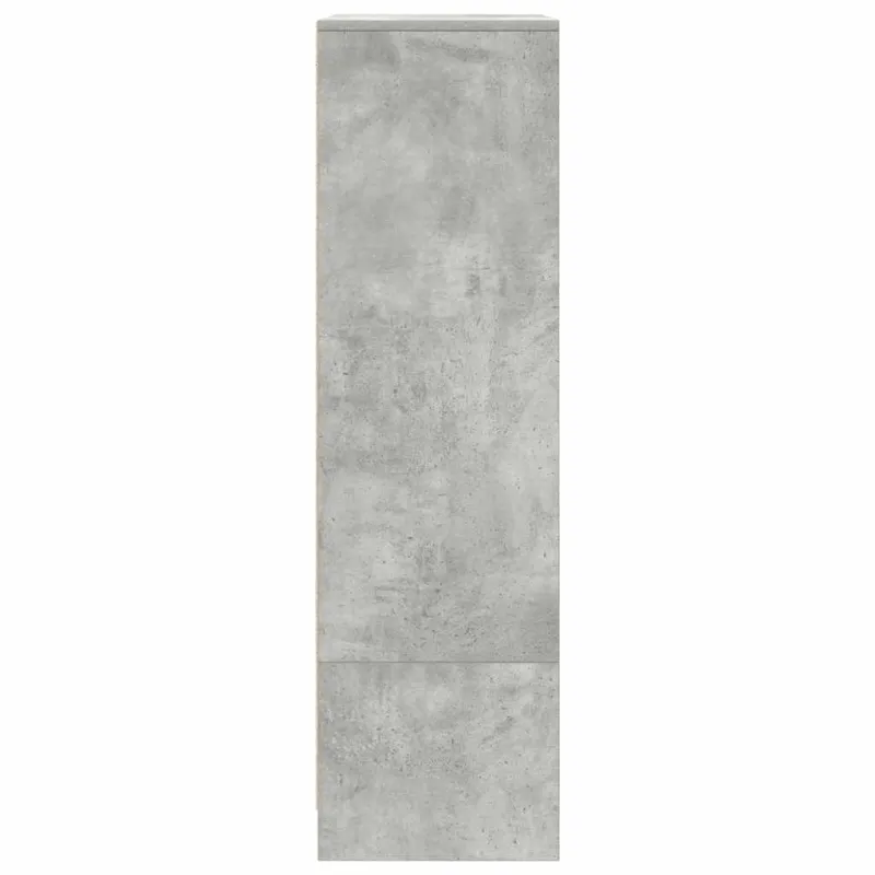 TV spintelė su stalčiumi, betono pilka 55,5x34x119,5 cm mediena