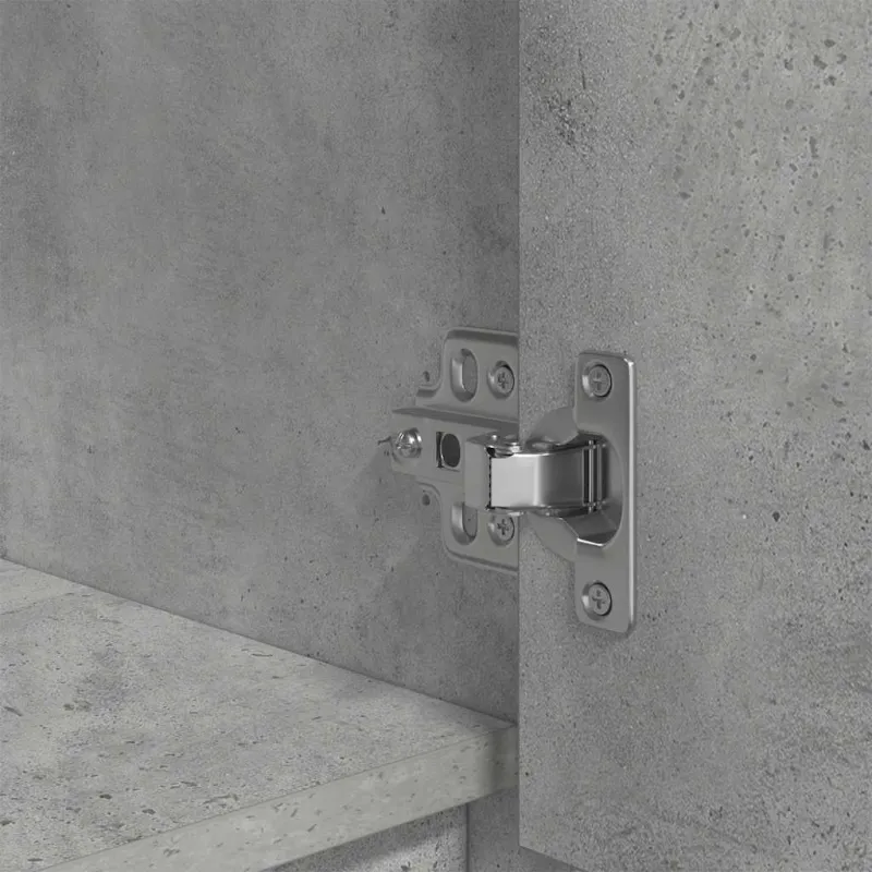TV spintelė su stalčiumi, betono pilka 55,5x34x119,5 cm mediena