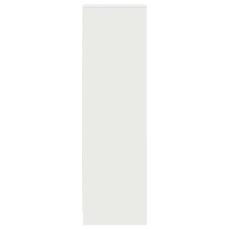 Komoda, baltos spalvos, 29,5x34x119,5 cm apdirbta mediena