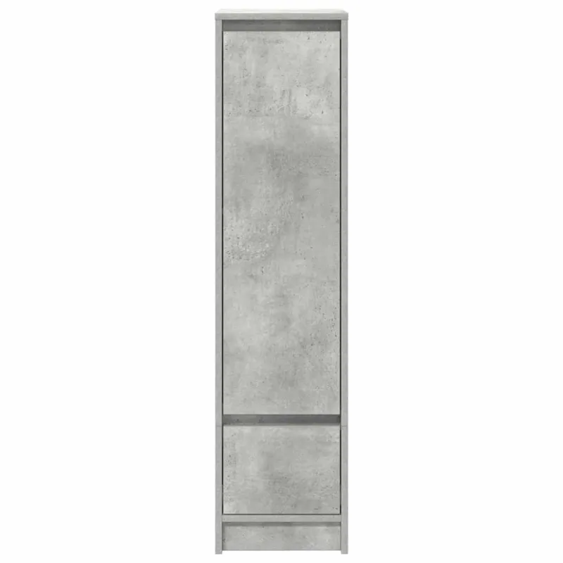 Komoda, betono pilkos spalvos 29,5x34x119,5 cm apdirbta mediena