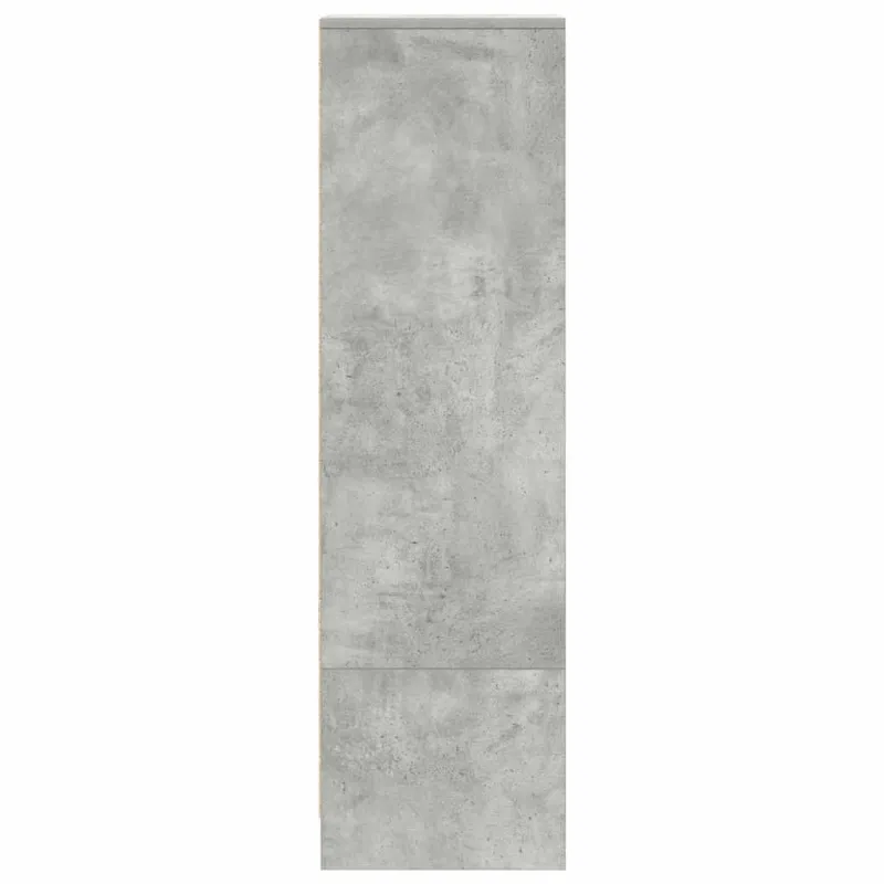 Komoda, betono pilkos spalvos 29,5x34x119,5 cm apdirbta mediena