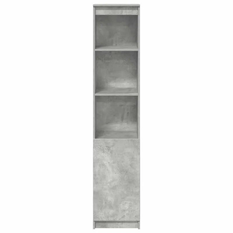 Komoda, betono pilkos spalvos, 37,5x35x180 cm apdirbta mediena