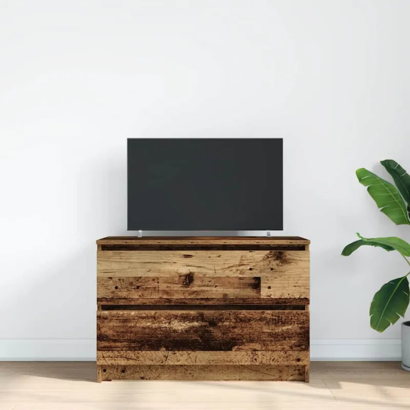 Televizoriaus spintelė, medienos, 80x35x54 cm, apdirbta mediena