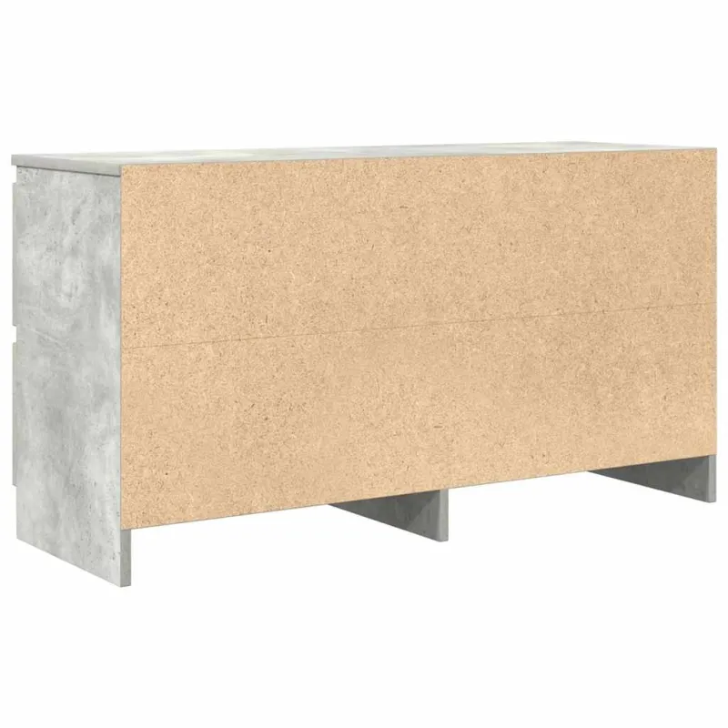 Televizoriaus spintelė, betono pilka, 100x35x54 cm, mediena