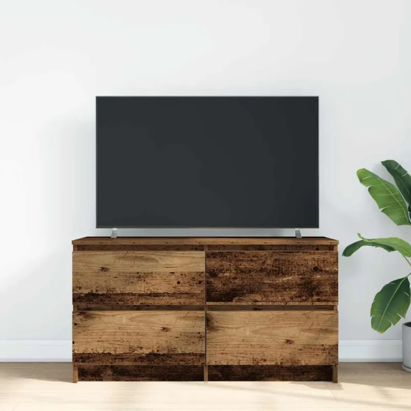 Televizoriaus spintelė, medienos, 100x35x54cm, apdirbta mediena