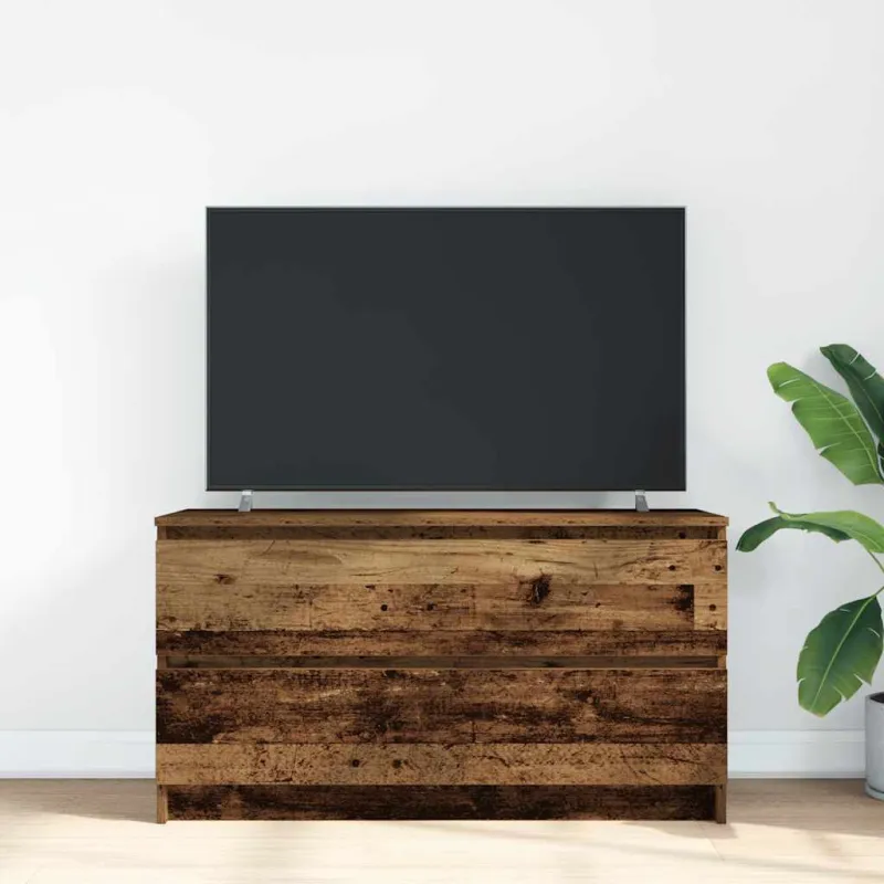 Televizoriaus spintelė, medienos, 100x35x54cm, apdirbta mediena