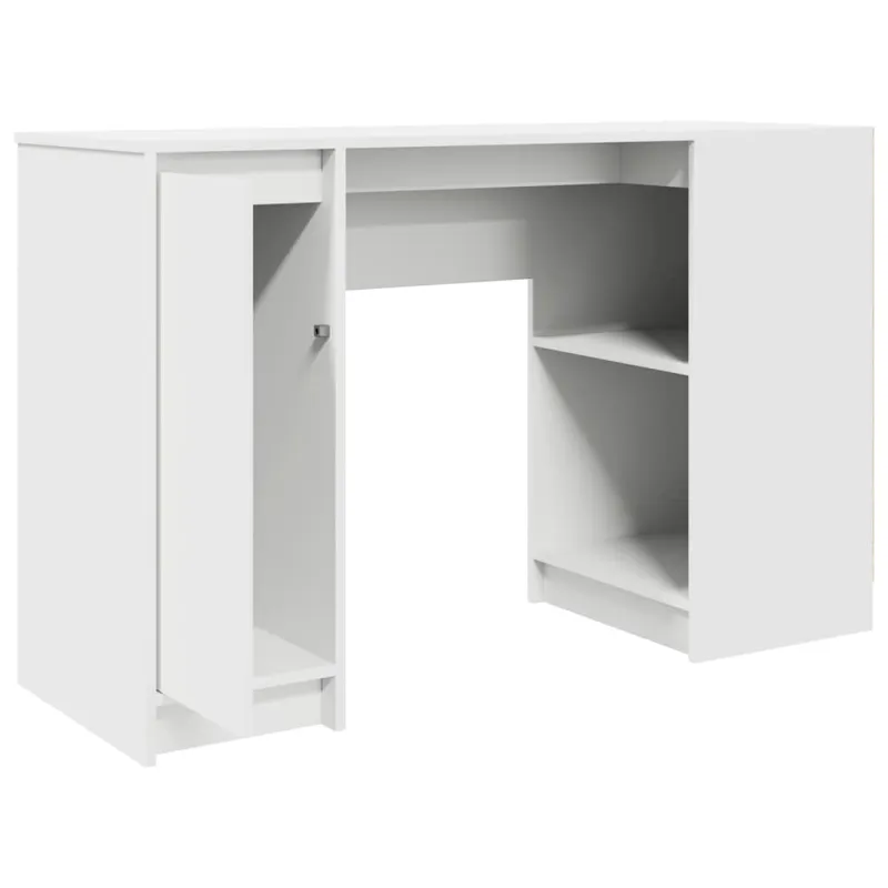 Rašomasis stalas, baltos, 120x42x76 cm, apdirbta mediena